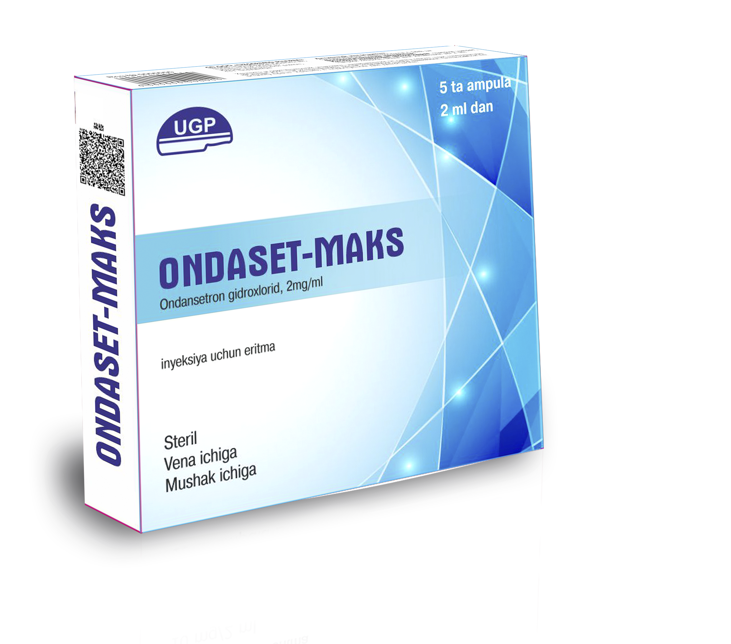 Ondaset-Maks 2 ml 5 ta ampula