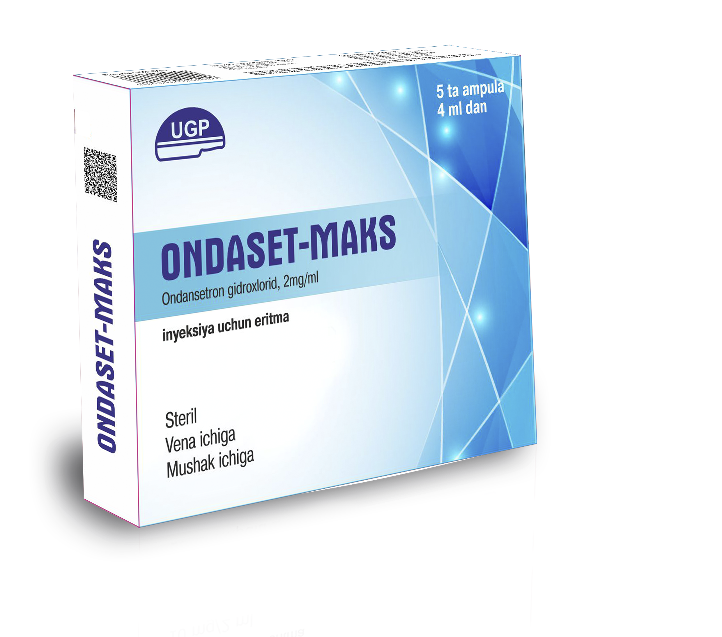 Ondaset-Maks 4 ml 5 ta ampula